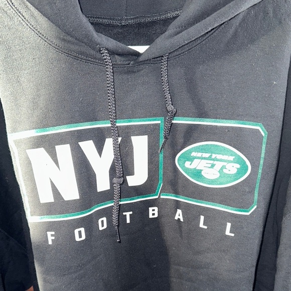 Fanatics Black NYJ Hoodie Sweatshirt - Picture 2 of 8